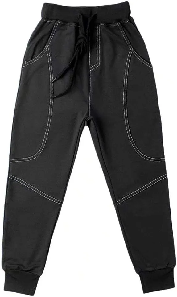 BINPAW Boy's Cotton Sweatpants, Age 4T-16 Years