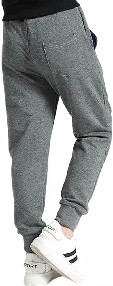 BINPAW Boy's Cotton Sweatpants, Age 4T-16 Years