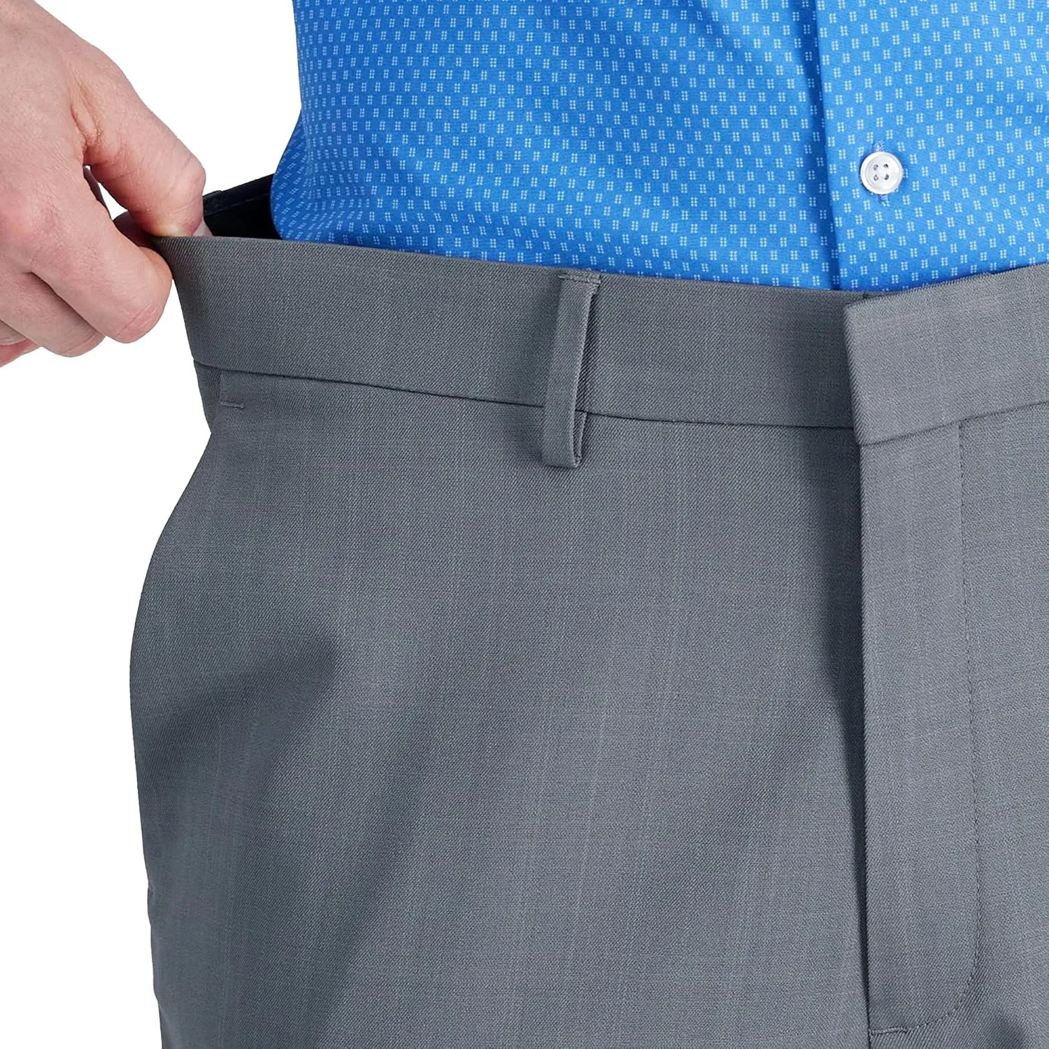 Haggar Men's Premium Comfort Dress Pant-Straight Fit Flat Front (Regular and Big & Tall Sizes)