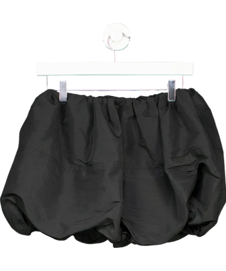 MANGO Black Low Rise Balloon Mini Skirt UK 6