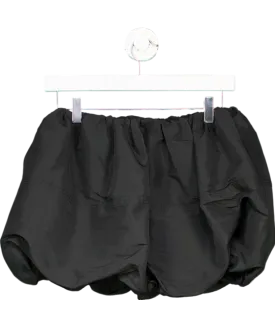 MANGO Black Low Rise Balloon Mini Skirt UK 6