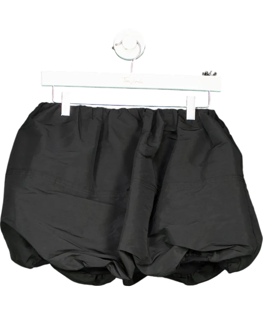 MANGO Black Low Rise Balloon Mini Skirt UK 6