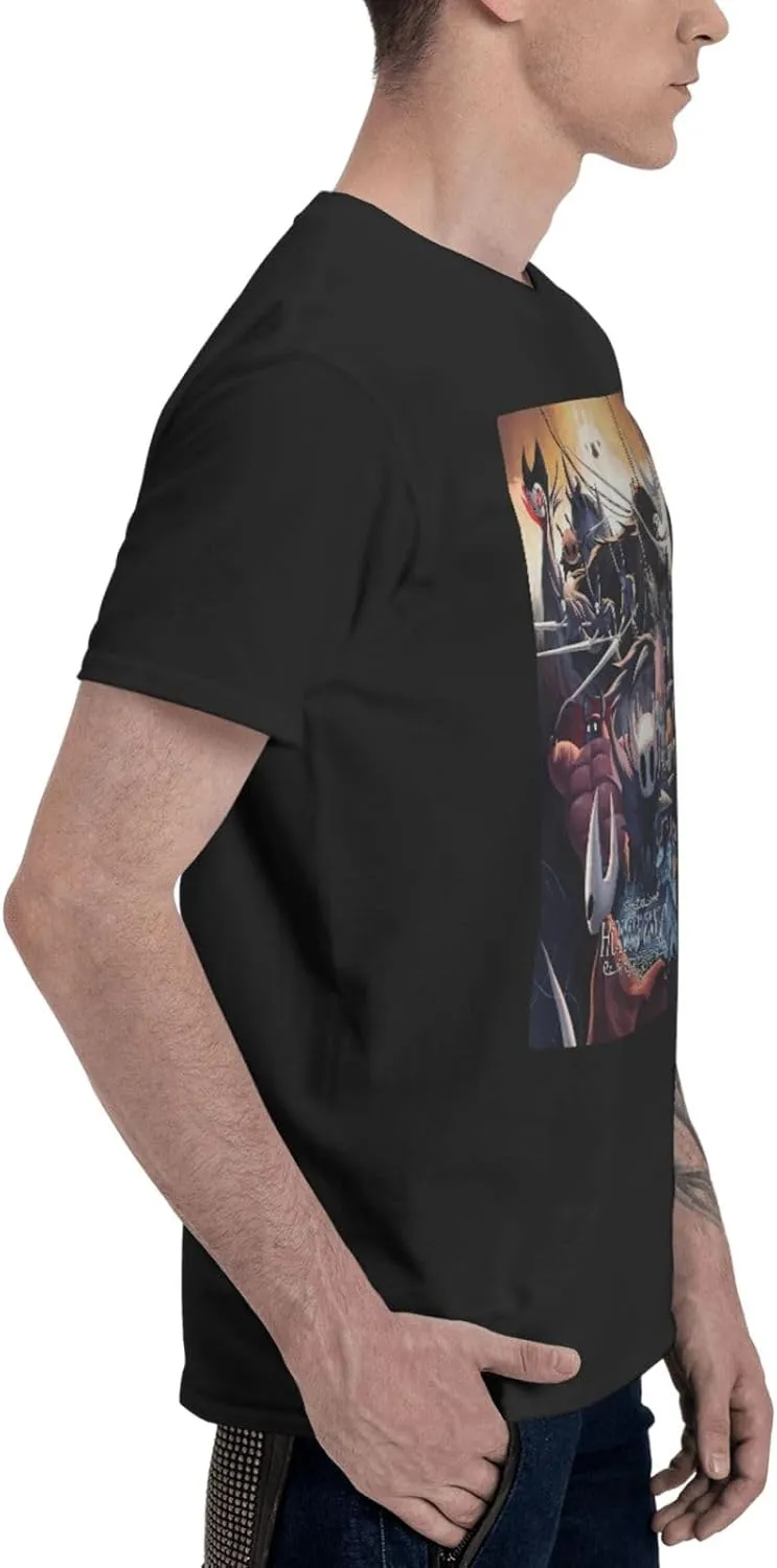 Man's T Shirt Short Sleeve Crewneck Tee Teenager Cool Summer Cotton Shirt