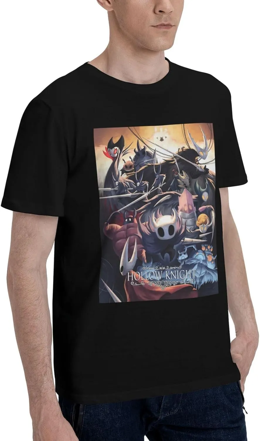 Man's T Shirt Short Sleeve Crewneck Tee Teenager Cool Summer Cotton Shirt