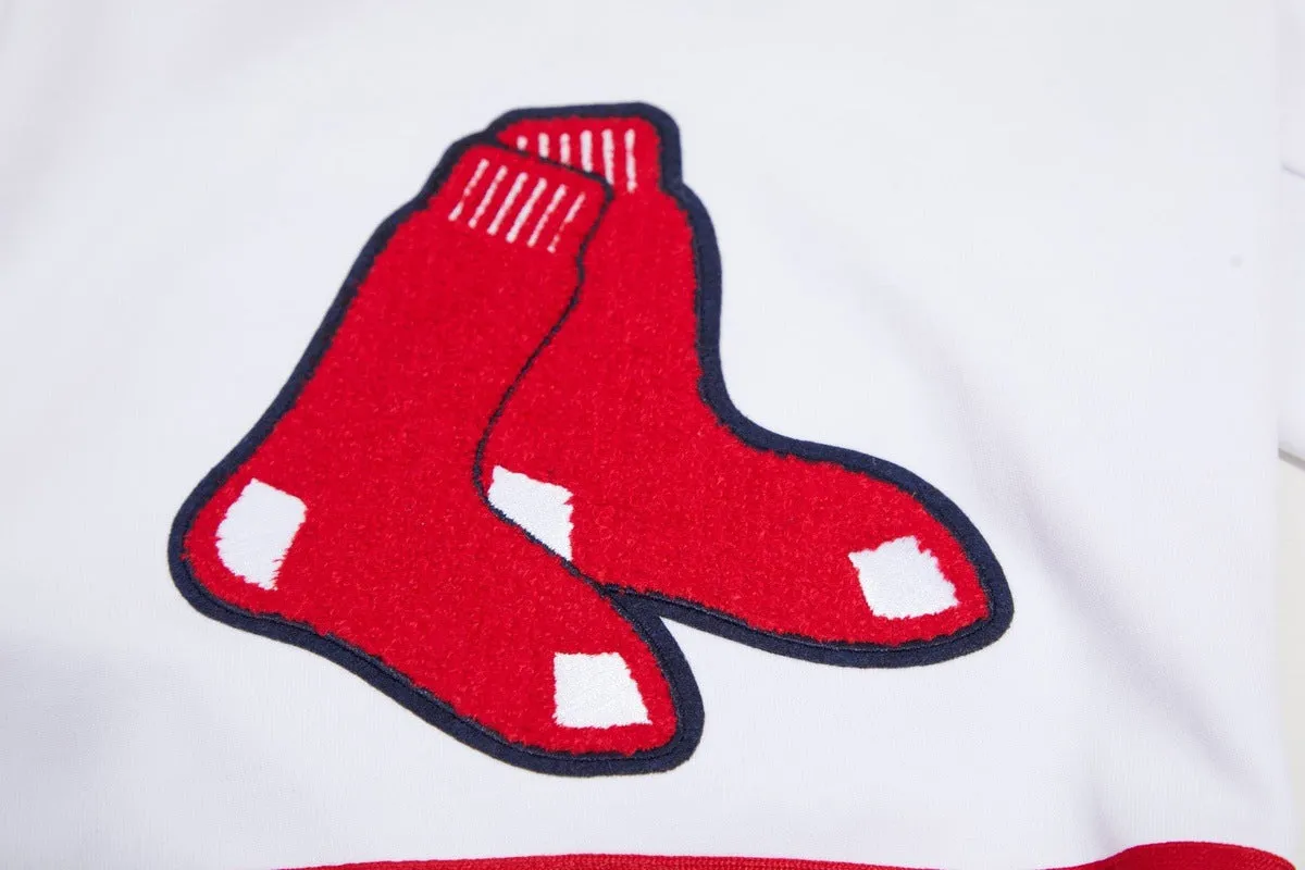 MLB BOSTON RED SOX CLASSIC CHENILLE MEN'S SHORT (WHITE)