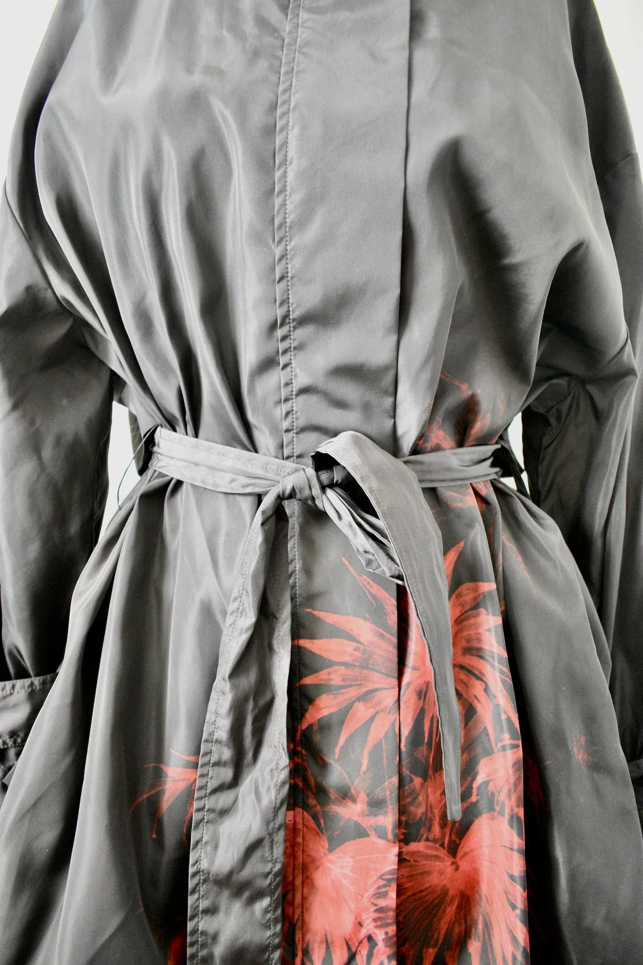 NWT Adam Lippes Shirred Oversized Trench Coat