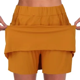 Skorts for Woman with Pockets Women's Casual Athletic Golf Skirts Tummy Control Plus Size Dressy 2025 Summer Skort
