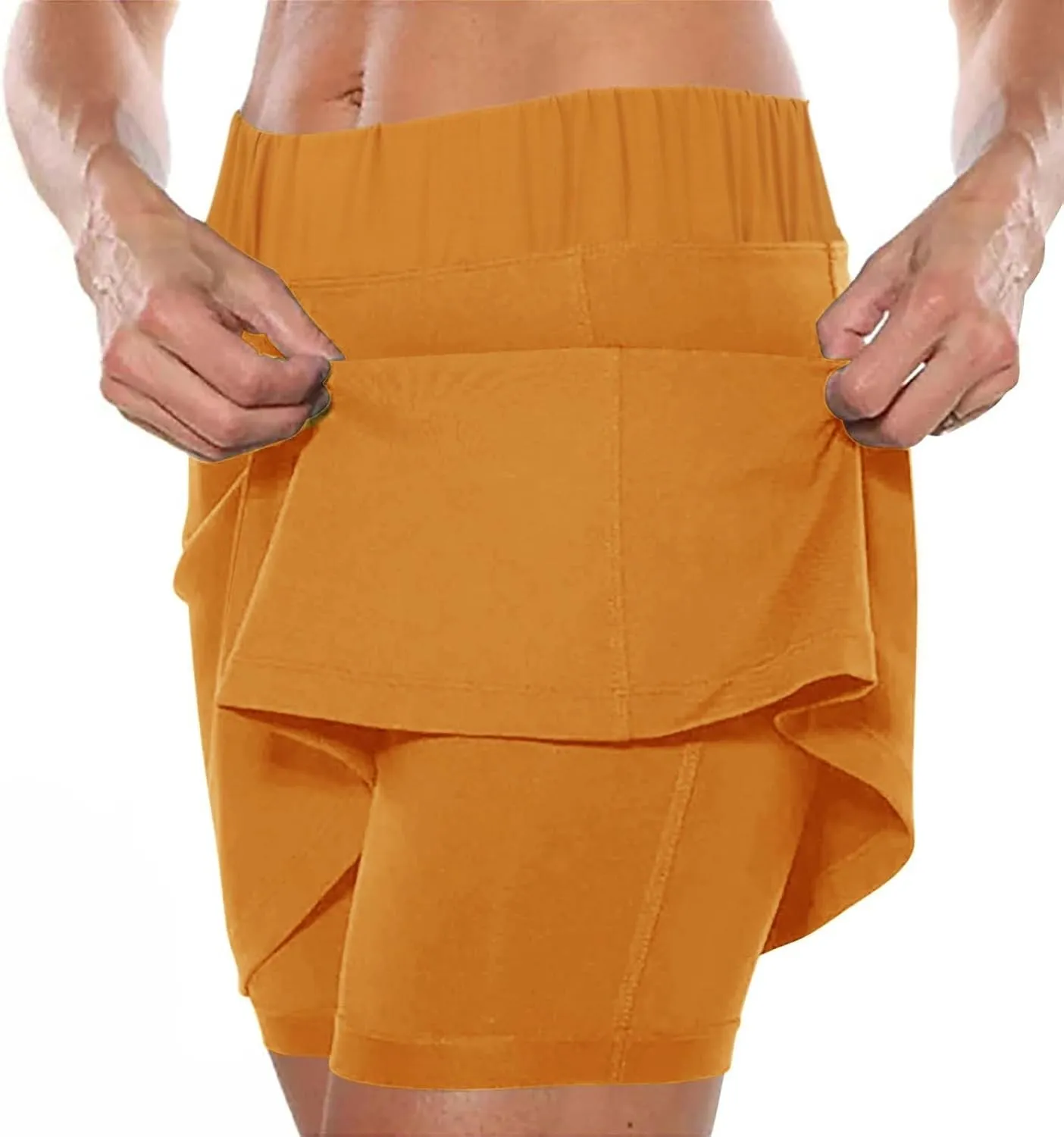 Skorts for Woman with Pockets Women's Casual Athletic Golf Skirts Tummy Control Plus Size Dressy 2025 Summer Skort