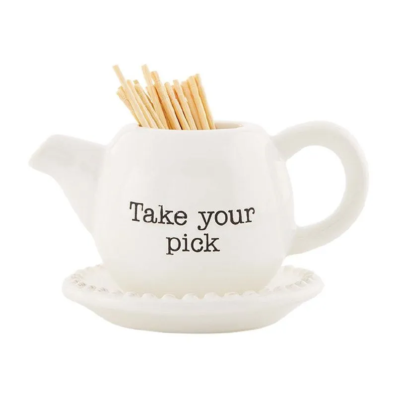 Toothpick Holders Assorted Styles Mud Pie
